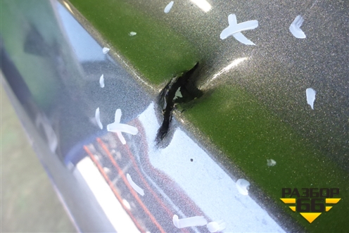 Бампер задний (под парктроник) (7N0807421B) для Volkswagen Sharan с 2010г (Шаран)