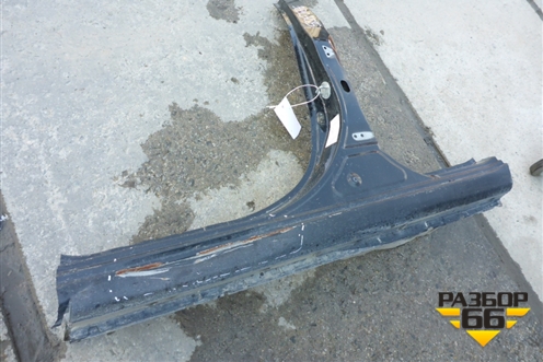 Порог со стойкой левый для Mitsubishi Lancer-X с 2007г (Лансер)