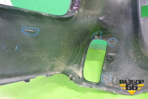 Бампер задний (после 2012г) (866112P500) для Kia Sorento II с 2009-2021г (Соренто 2)