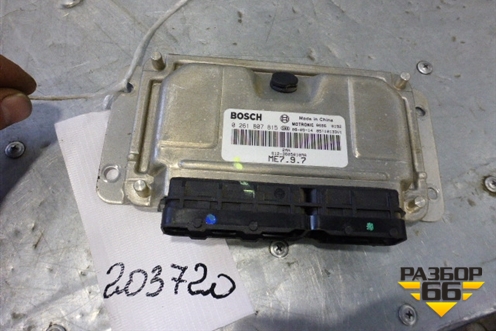 Блок управления двигателем (1.3л SQR473F) (S123605010MA) для Chery Kimo(A1) с 2008г (Кимо)