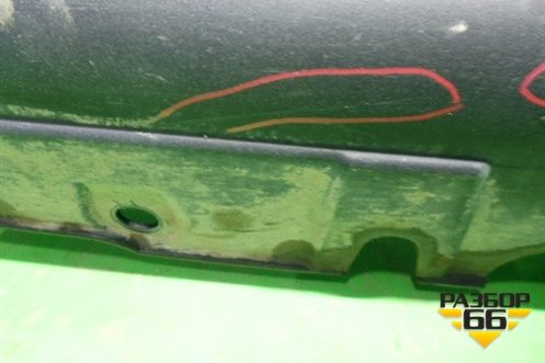 Накладка на порог наружная правая (51777319854) для BMW X6 F16 с 2014г (Х6 Ф16)