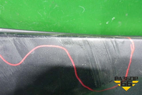 Накладка на порог наружная правая (51777319854) для BMW X6 F16 с 2014г (Х6 Ф16)