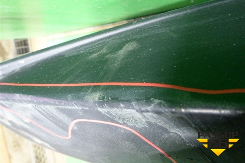 Накладка на порог наружная правая (51777319854) для BMW X6 F16 с 2014г (Х6 Ф16)