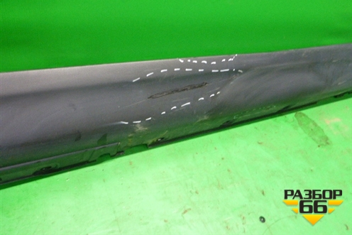 Накладка на порог наружная правая (51777319854) для BMW X6 F16 с 2014г (Х6 Ф16)