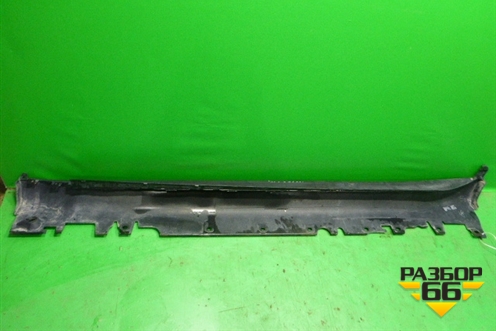 Накладка на порог наружная правая (51777319854) для BMW X6 F16 с 2014г (Х6 Ф16)