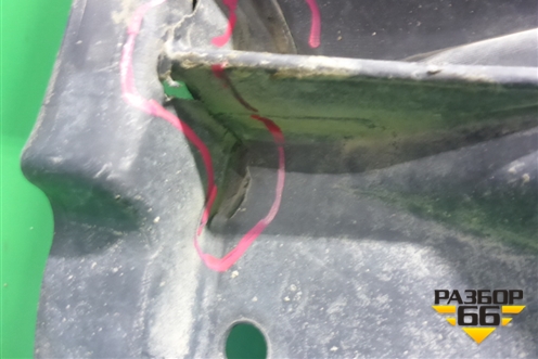 Защита антигравийная левая (6Q0825201H) для Seat Ibiza с 2008-2017г (Ибица)