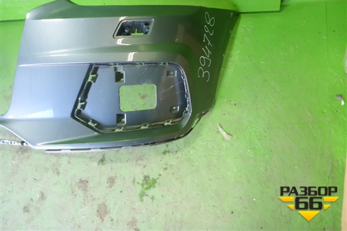 Бампер передний (после 2014г под омыватели) (8U0807437AD) для Audi Q3 с 2011-2018г (Ку 3)