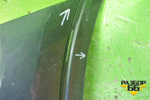 Бампер передний (после 2014г под омыватели) (8U0807437AD) для Audi Q3 с 2011-2018г (Ку 3)