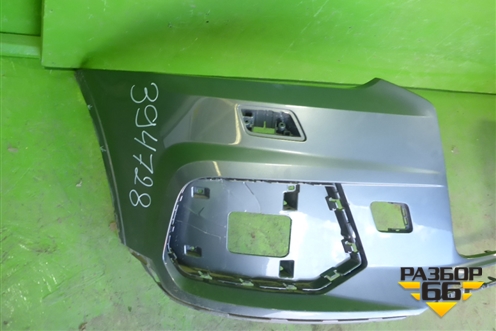 Бампер передний (после 2014г под омыватели) (8U0807437AD) для Audi Q3 с 2011-2018г (Ку 3)