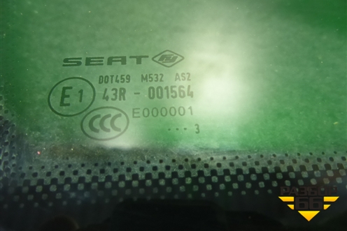 Стекло глухое правое (переднее 2013г) для Seat Ibiza с 2008-2017г (Ибица)