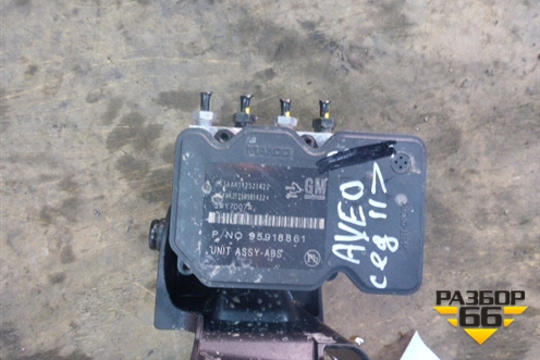 Блок ABS (95918861) для Chevrolet Aveo (Т300) с 2011г (Авео Т300)