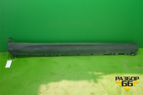 Накладка на порог наружная правая (51777319854) для BMW X6 F16 с 2014г (Х6 Ф16)