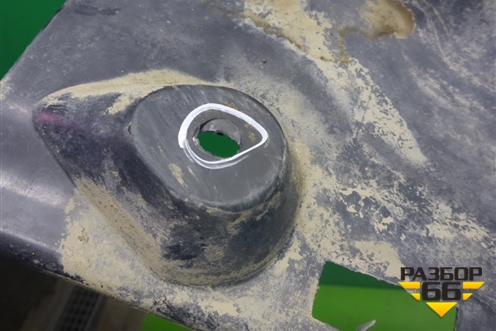 Накладка на порог наружная правая (51777319854) для BMW X6 F16 с 2014г (Х6 Ф16)