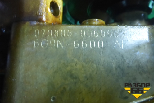 Насос масляный (3.2л B6324S в сборе с плитой двигателя) (6G9N6600AF) для Volvo XC90 с 2002-2015г (ХС90)