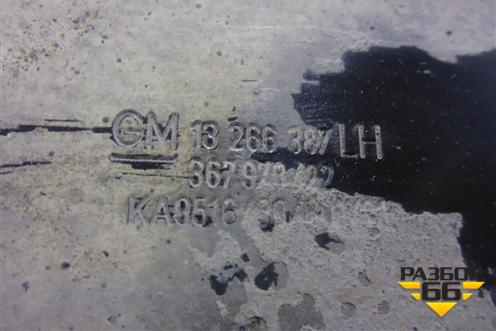 Кронштейн подрамника левый (задний) (13266387) для Chevrolet Cruze c 2009-2015г (Круз)