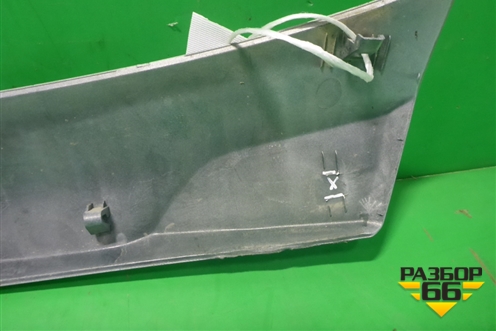 Накладка заднего бампера нижняя (после 2015г) (6415A061) для Mitsubishi Outlander с 2012-2024г (Аутлендер)