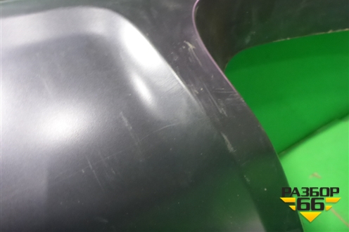 Юбка заднего бампера (4M0807521B) для Audi Q7 c 2015г (Ку 7)