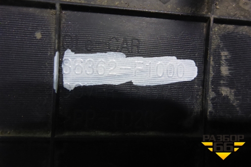 Накладка декоративная на переднюю панель (86362F1000) для Kia Sportage с 2016-2022г (Спортеидж 4)