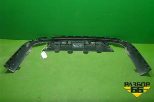 Юбка заднего бампера (A1668850000) для Mercedes Benz GLS-Klass X166 с 2015г (ГЛС)