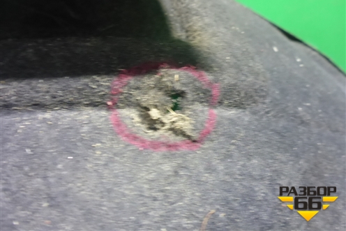 Локер задний правый для Mercedes Benz CLS C219 с 2004-2010г (ЦЛС)