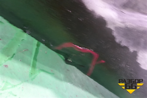 Локер задний правый для Mercedes Benz CLS C219 с 2004-2010г (ЦЛС)