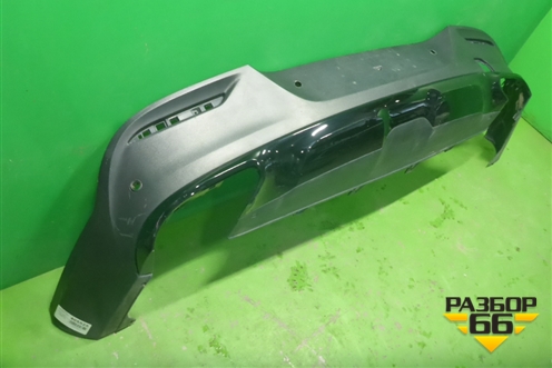 Юбка заднего бампера (AMG) (под парктроник) (A2928851425) для Mercedes Benz GLE-Klass (купе) C292 с 2015г (ГЛЕ)