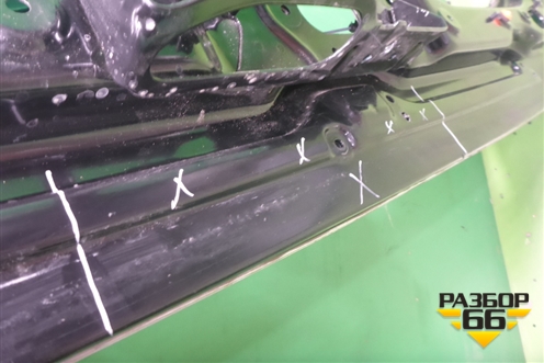 Дверь багажника (каркас стекла) (A4477400710) для Mercedes Benz V-Klass Vito/Viano W 447 с 2014г (В Вито/Виано)