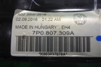 Усилитель заднего бампера (7P0807309A) для Volkswagen Touareg с 2010-2018г (Туарег)