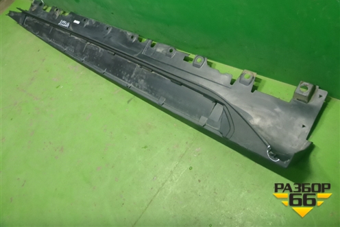 Накладка на порог наружная левая (51777319865) для BMW X6 F16 с 2014г (Х6 Ф16)