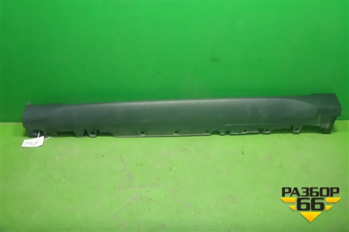 Накладка на порог наружная левая (51777319865) для BMW X6 F16 с 2014г (Х6 Ф16)