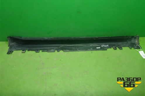 Накладка на порог наружная левая (51777319865) для BMW X6 F16 с 2014г (Х6 Ф16)