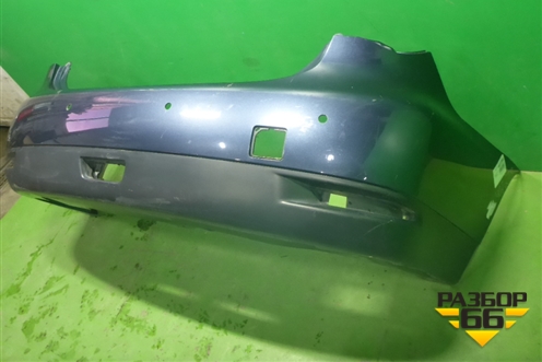 Бампер задний (под парктроник) (850224AA0H) для Nissan Almera G15 с 2012г (Альмера Г15)