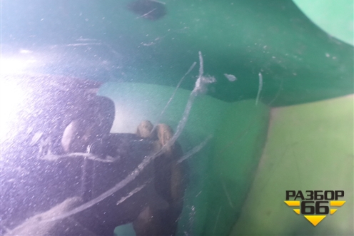 Бампер задний (под парктроник) (850224AA0H) для Nissan Almera G15 с 2012г (Альмера Г15)