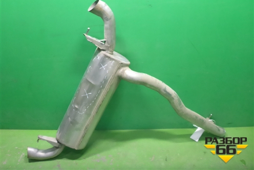 Глушитель задняя часть (18308582520) для BMW 7-серия G11/G12 с 2015г