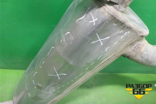 Глушитель задняя часть (18308582520) для BMW 7-серия G11/G12 с 2015г