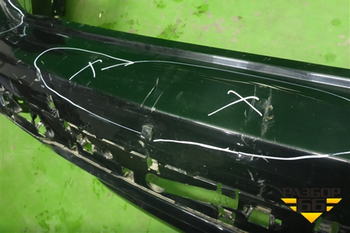 Бампер задний (после 2014г под парктроник) (51127445571) для BMW X3 F25 с 2010-2017г (Х3 Ф25)