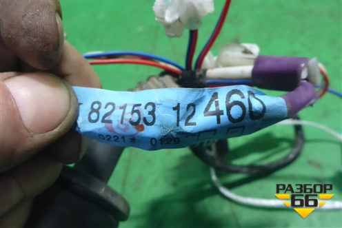 Проводка двери задней левой (механический стеклоподъемник) (8215312460) для Toyota Corolla (E12) с 2001-2007г (Королла 120)