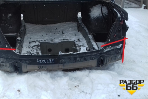 Панель задняя для BMW 7 серия F01/F02 с 2008г