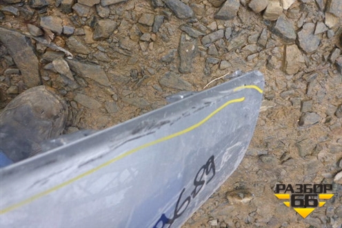 Юбка заднего бампера для Volvo S60 с 2004-2009г (C60)