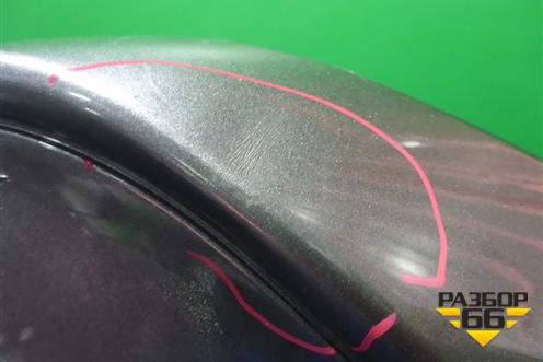 Накладка заднего бампера правая (PZ32260005) для Lexus LX-570 с 2007-2015г (ЛХ)