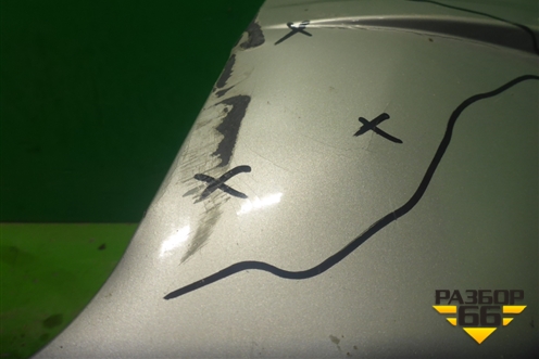 Бампер передний (после 2014г под омыватели) (8U0807437AD) для Audi Q3 с 2011-2018г (Ку 3)