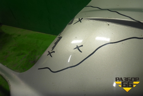 Бампер передний (после 2014г под омыватели) (8U0807437AD) для Audi Q3 с 2011-2018г (Ку 3)