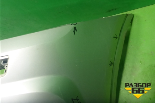 Бампер передний (после 2014г под омыватели) (8U0807437AD) для Audi Q3 с 2011-2018г (Ку 3)