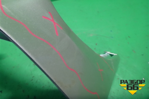 Накладка двери багажника верхняя правая (7680342040) для Toyota Rav-4 с 2006-2013г (Рав 4)