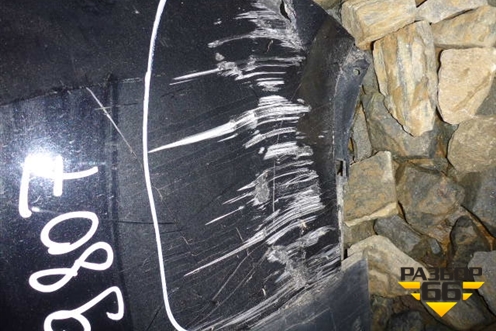 Бампер задний (Под парктроник) для Volkswagen Tiguan с 2011-2016г (Тигуан)