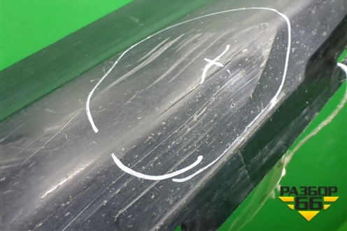 Накладка на порог наружная правая (3-х дверный кузов) (51777183234) для BMW 1-серия Е87/E81 с 2004-2011г