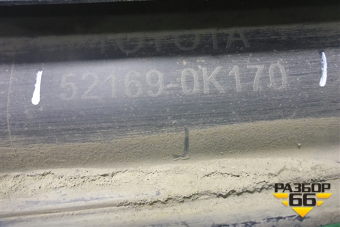 Накладка заднего бампера (521690K170) для Toyota Fortuner с 2016г (Фортунер)