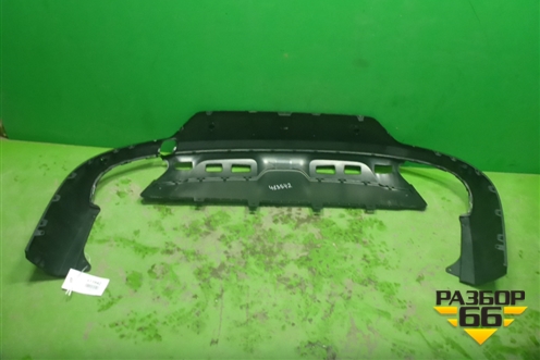 Юбка заднего бампера (новая под парктроник только на дизель) (A2928850425) для Mercedes Benz GLE-Klass (купе) C292 с 2015г (ГЛЕ)