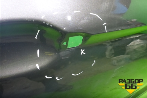 Дверь задняя правая (Седан) (3G5833056AC) для Volkswagen Passat [B8] 2014-2024г (Пассат Б8)