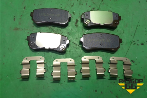 Колодки тормозные задние (новые) (S583021HA10) для Hyundai i30 с 2007-2012г (Ай30)